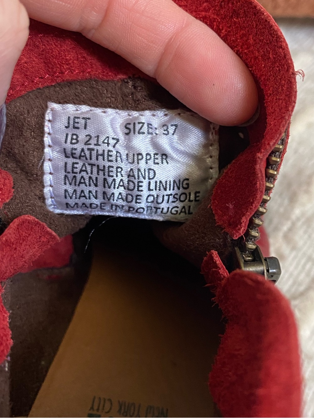 {Miz Mooz} Jet Leather Ankle Boot - Picture 7 of 9
